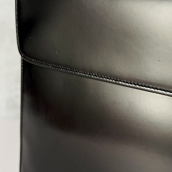 Vintage 1960s Koret Structured Leather Bag Minimalist Collectible Mint Condition - Picture 9 of 16